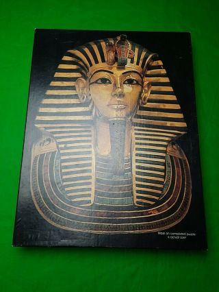 The Mask Of Tutankhamun King Tut Springbok Jigsaw Puzzle Complete