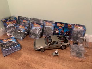 Eaglemoss Build The Delorean Back To The Future 1:8 Scale Partly Built