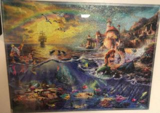 Thomas Kinkade - Disney Dreams - Little Mermaid - 750 Piece Ceaco Puzzle