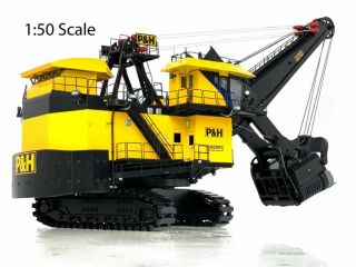 Weiss Brothers Wbr023 P&h 4100xpc Mining Shovel 1/50 O Scale Die - Cast Mib