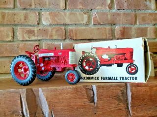 Eska Miniature Mccormick Farmall 450 Toy Farm Tractor,  With Box