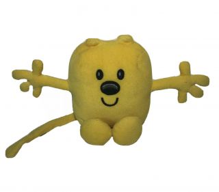Wow Wow Wubzy Ty Beanie Baby Wubzy Plush Bean Bag Yellow