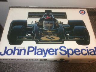John Player Special Lotus 1/8 scale model kit 9039 by Entex NOS Texaco 6
