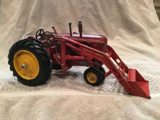 1/20 Vintage Paint Reuhl Massey Harris 44 Tractor and Loader Ruehl Toys 2