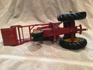 1/20 Vintage Paint Reuhl Massey Harris 44 Tractor and Loader Ruehl Toys 4
