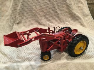 1/20 Vintage Paint Reuhl Massey Harris 44 Tractor and Loader Ruehl Toys 6