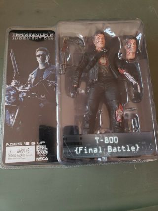 Neca Terminator 2 Judgement Day T - 800 Final Battle 7 " Figure