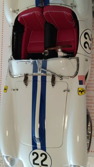 .  CMC M - 086 Ferrari 250 Testa Rossa 1958 LucyBelle II,  Le Mans 1:18 Die Cast 5
