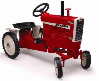 Farmall 1206 Wide Front Diecast Pedal Tractor By Scale Models Nib