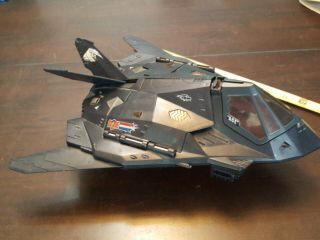 Very Rare Vintage 1996 Action Man Stealth Jet Hasbro,  Missing Cycle,  Work