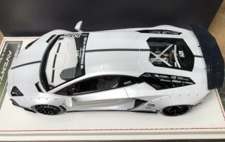 1/18 Davis Giovanni Lamborghini Lb Performance Aventador Azr Pearl White N Mr Fx