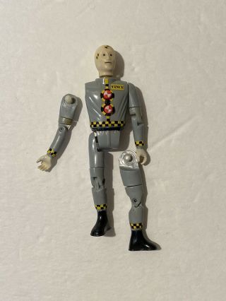 Vince Dummy Figure: Vintage Incredible Crash Dummies By Tyco 1985 D.  O.  T.