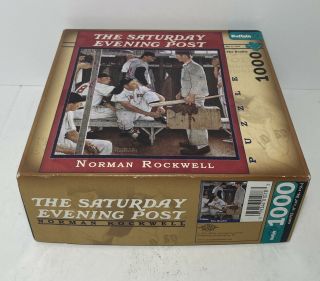 Norman Rockwell Saturday Evening Post - The Rookie 1000 Piece Puzzle