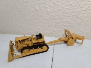 Caterpillar Cat D7 Dozer With Pull - Type Ripper - Ccm Brass 1:87 Scale Model