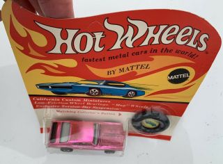 Hot Wheels Redline 1971 Olds 442 PINK Blister Pack 3