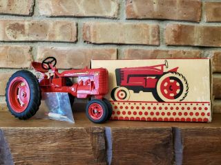 Lakone Plastic Model Mccormick Farmall C Toy Farm Tractor,  With Orig Box