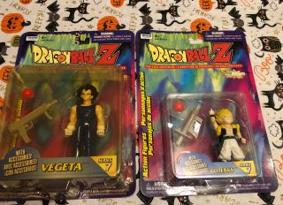 Dragon Ball Z Action Figures Vegeta And Gotenks Series 7 Irwin Toys
