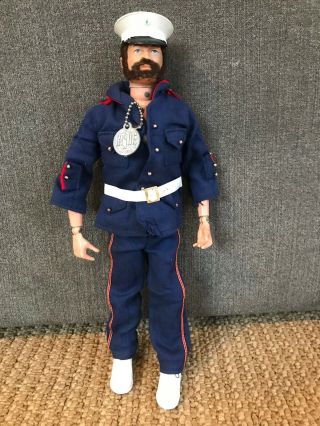 Vintage 1964 Gi Joe Action Figure Doll 12” Carry Case. ,  Clothing,  Accessories.