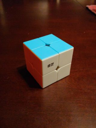 Qiyi 2x2x2 Magic Cubes Stickerless Speed Cube 3D 2X2 Puzzle Twist Toys for Kids 2