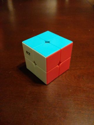 Qiyi 2x2x2 Magic Cubes Stickerless Speed Cube 3D 2X2 Puzzle Twist Toys for Kids 3