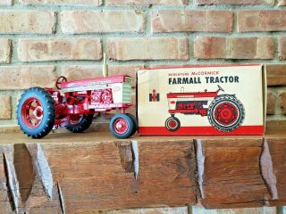 Eska Miniature Mccormick Farmall 560 Toy Farm Tractor,  With Box