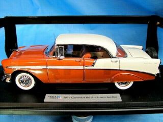 Precision Miniatures 1956 Chevrolet Bel Air 4 Dr.  Hardtop 1/18 Diecast LE NIB 2