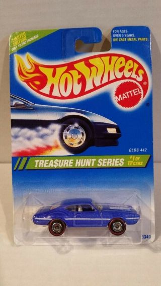 Hot Wheels 1995 Treasure Hunt Set 12 Cars