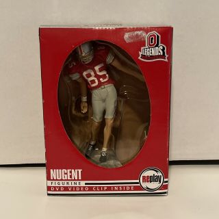 Mike Nugent Ohio State Buckeyes Replay Figurine With Dvd Video Clip Inside