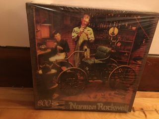 Norman Rockwell 800 Piece Puzzle Henry Ford 