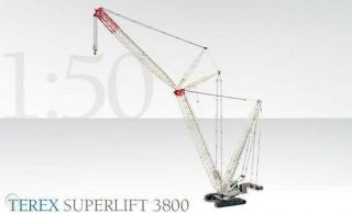 Terex Superlift 3800 Crawler Crane - Conrad 1:50 Scale Model 2744/0