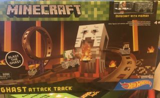 Minecraft Hot Wheels Ghast Attack Track