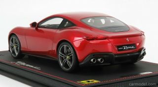BBR - Models 1/18 Ferrari Roma 2020 Rosso Portofino - Red Met P18185C - VET 5