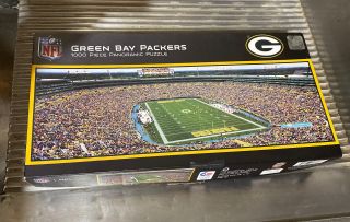 Green Bay Packers - 1000 Piece - 3ft.  Panoramic Jigsaw Puzzle - Nfl