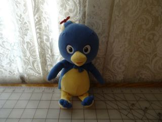 Ty Beanie Baby Pablo The Penguin Backyardigans Plush 6” Blue Yellow