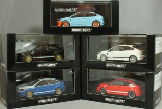 VERY RARE Minichamps Ford Focus RS Le Mans Edition ALL 5 VERSIONS BNIB 2