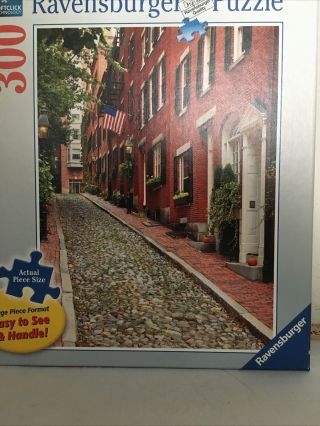 Ravensburger 300 Pc Puzzles: Large Format Beacon Hill,  Boston