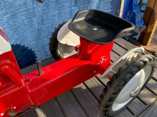 VINTAGE SCALE MODELS FORD 8N TOY DIECAST PEDAL TRACTOR MADE IN USA.  LOOK 4