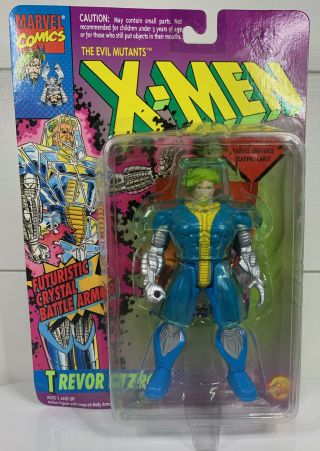 Marvel Comics Toybiz 1994 The Evil Mutants X - Men Trevor Fitzroy Action Figure