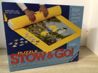 Ravensburger Puzzle Stow & Go Roll Up Storage Mat 46 " X 26 "