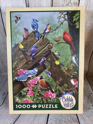 Cobble Hill " Birds Of The Forest " 1000 Piece Puzzle /