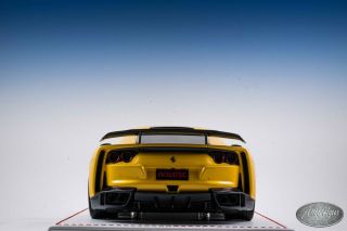 1/18 Davis & Giovanni Novitec Ferrari 812 Superfast N - Largo Yellow 02/10 3