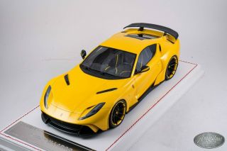 1/18 Davis & Giovanni Novitec Ferrari 812 Superfast N - Largo Yellow 02/10 4