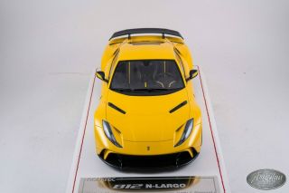 1/18 Davis & Giovanni Novitec Ferrari 812 Superfast N - Largo Yellow 02/10 6