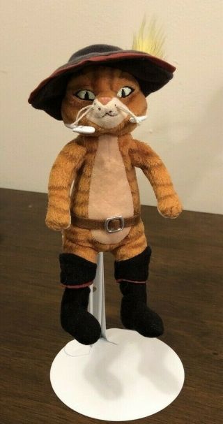 Ty Beanie Babies 2007 " Puss In Boots " Shrek The Third Cat Plush Doll (012)