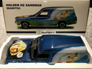 Autoart 1:18 Holden Hz Sandman Seawitch Panel Van With Surfboards