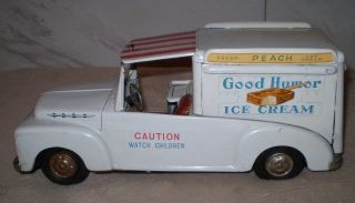 Tatsuya (kts) 1952 Ford Good Humor Ice Cream Tin/litho Truck