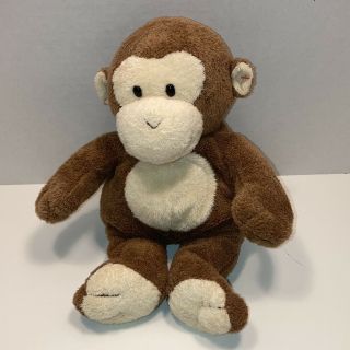 Ty Pluffies Dangles Monkey 12”brown Cream Plush 2002 Ty W/o Tag