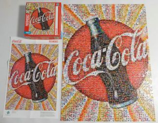 Buffalo Photomosaics 1000 Jigsaw Puzzle Coca - Cola Vintage Advertising Fanta Tab,