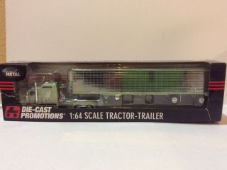 Dcp 1/64 Lcmb Kenworth With Spread Axle Refer Trailer.  L3