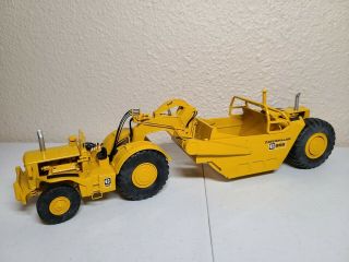 Caterpillar Cat 666 Wheel Tractor - Scraper - Ccm 1:48 Scale Model